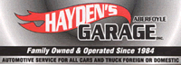 Hayden's Aberfoyle Garage