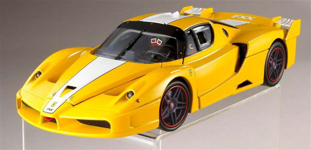 Ferrari Enzo Fxx Hotwheels Elite 1 18 Yellow Lim Edition Supercar Contemporary Manufacture