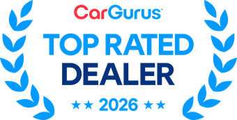 CarGurus Top Rated Dealer 2026 badge