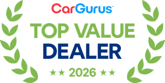 CarGurus Top Value Dealer 2026 badge