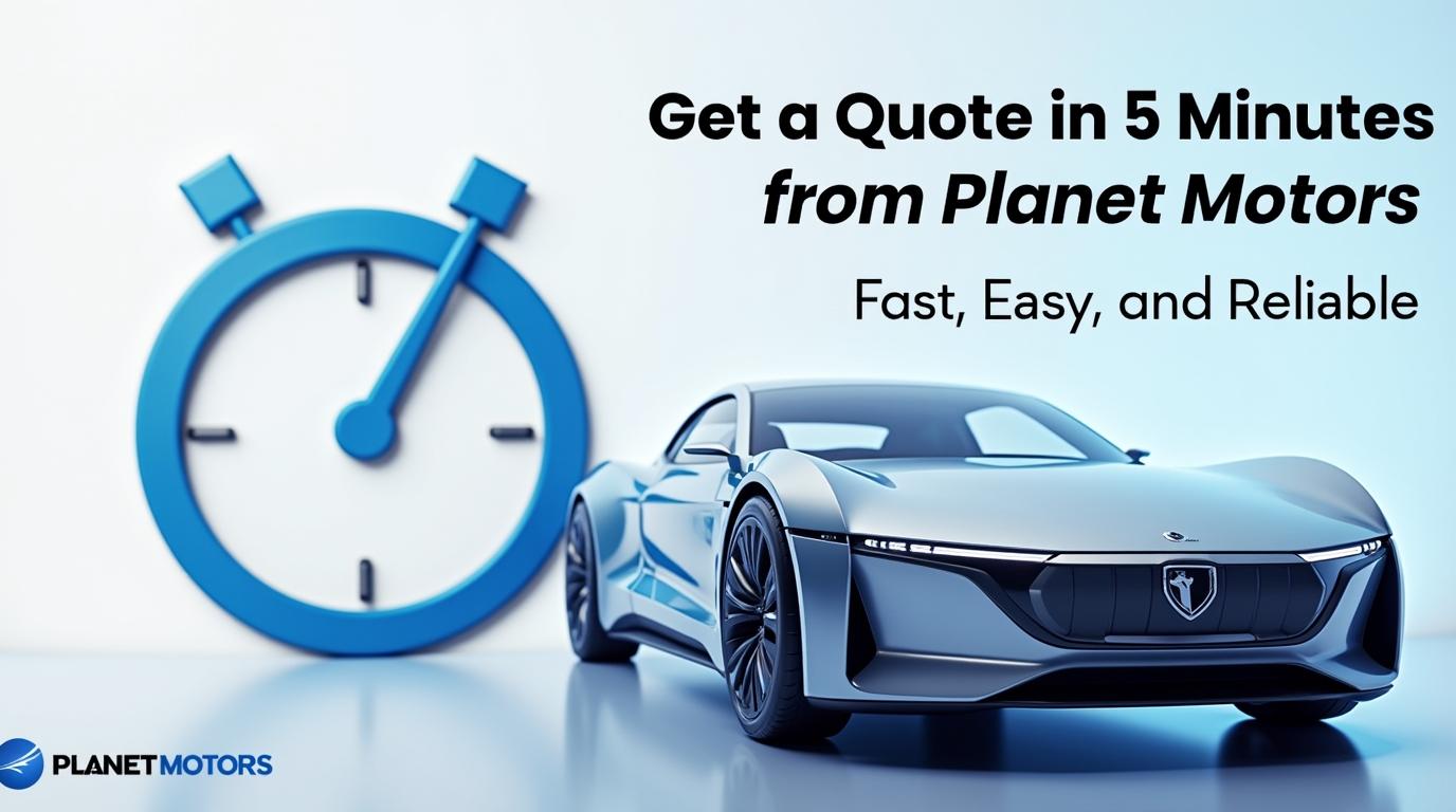 Thumbnail for post: Get a Quote in 5 Minutes from Planet Motors