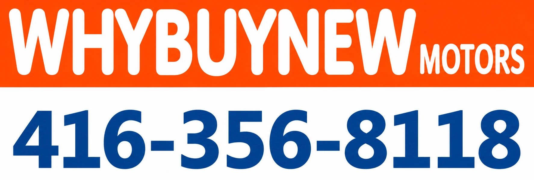 Why Buy New Motors logo