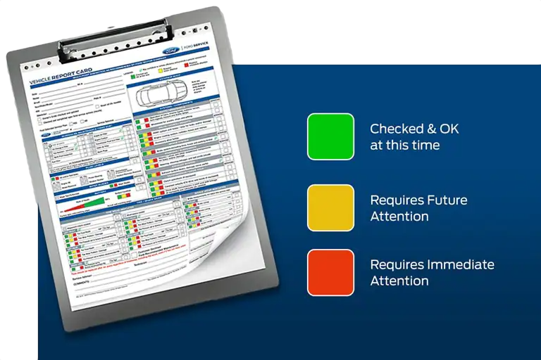 ford works service checklist 