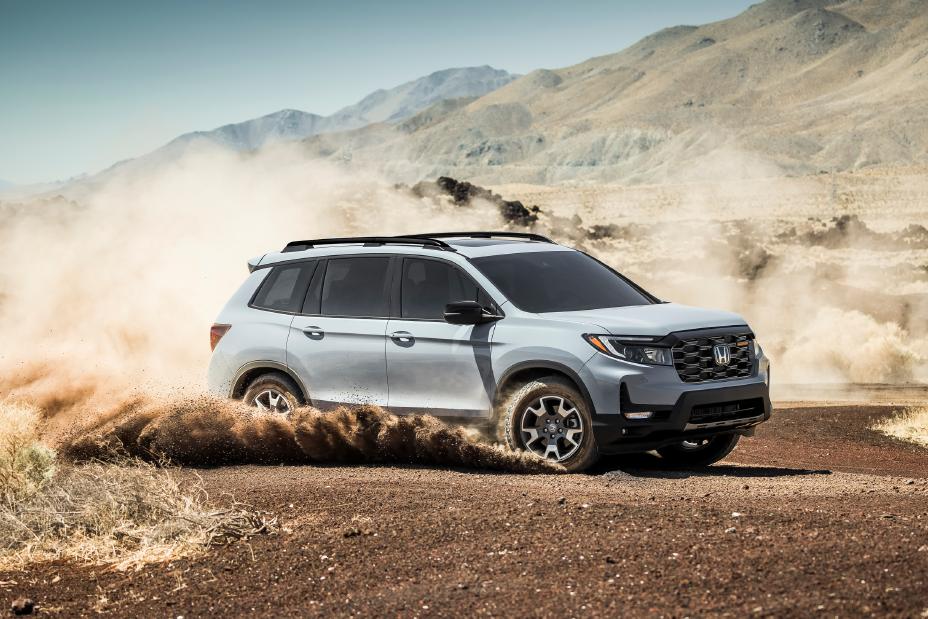 2023 Grey Honda Passport