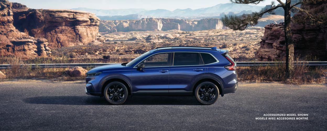 2025 Blue Honda CR-V