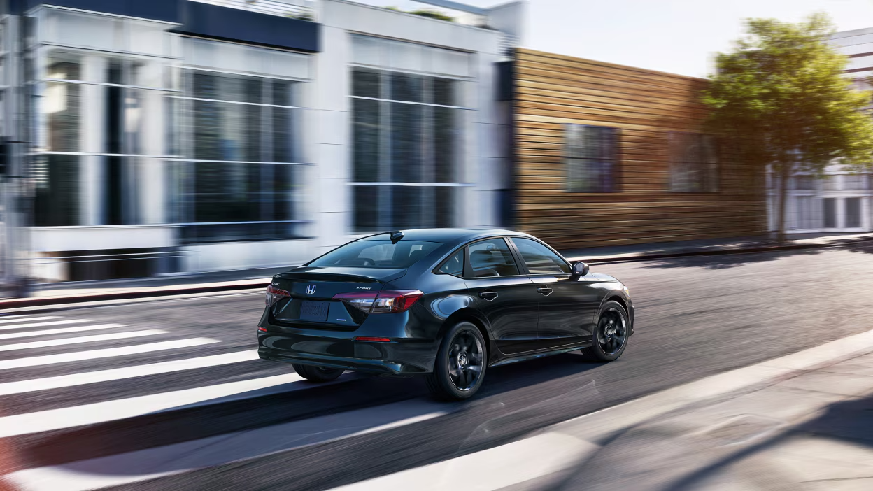 2025 Black Honda CIvic