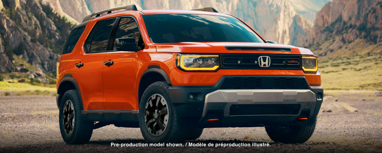 2026 Orange Honda Passport