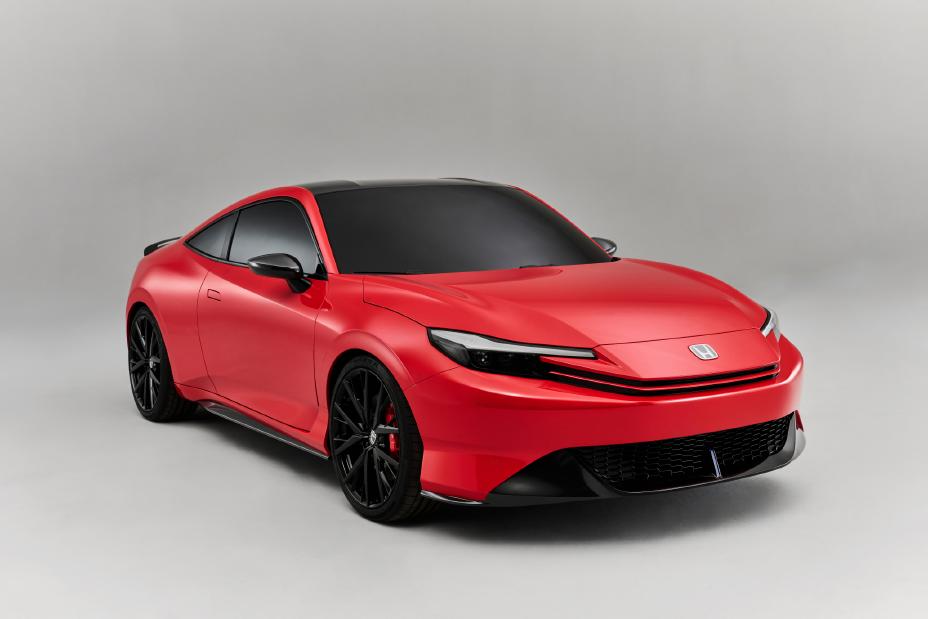 2024 Red Honda Prelude Concept Vehicle