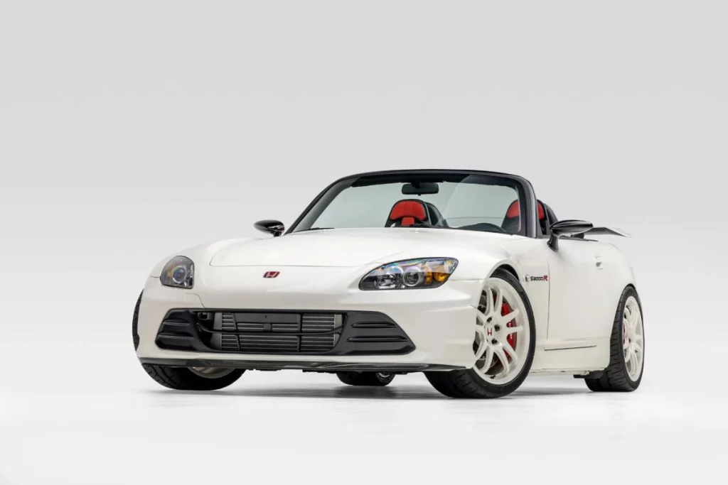 White Honda S2000R
