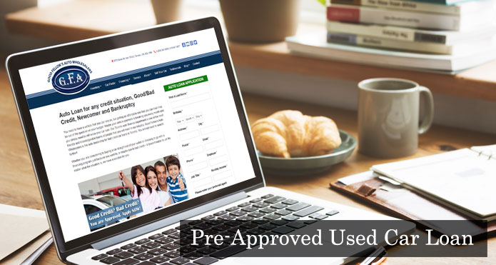 Get Pre-Approved Online For a Used Car Loan