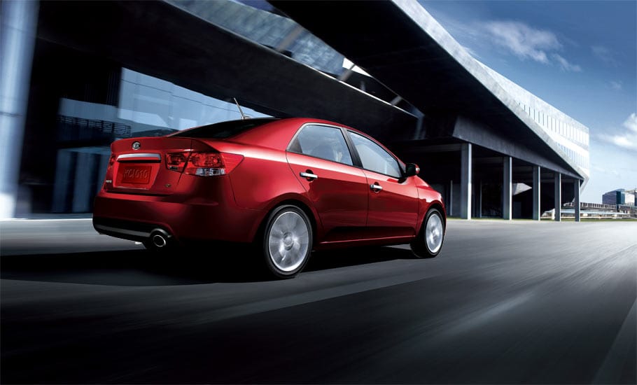 2013 Kia Forte Sedan EX Exterior Rear End