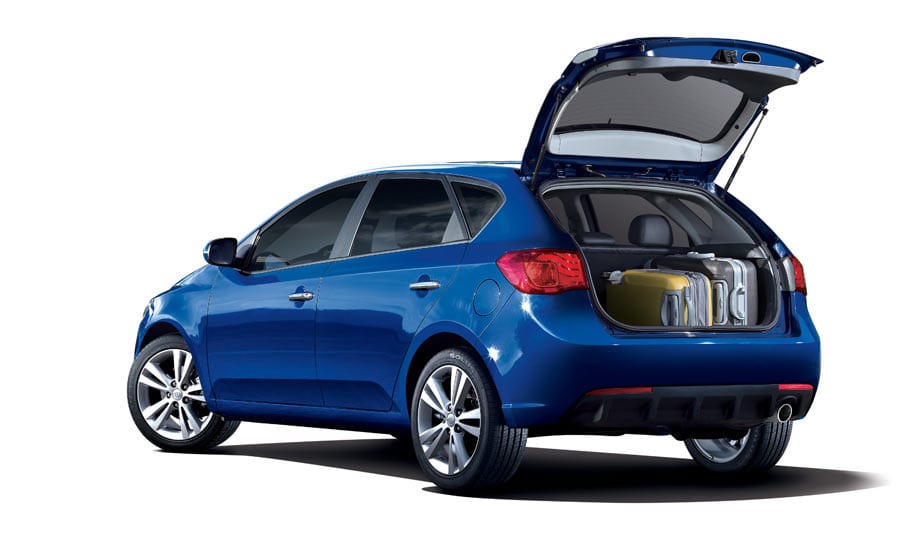 2013 KIA Forte 5-EX Exterior Rear End Hatchback