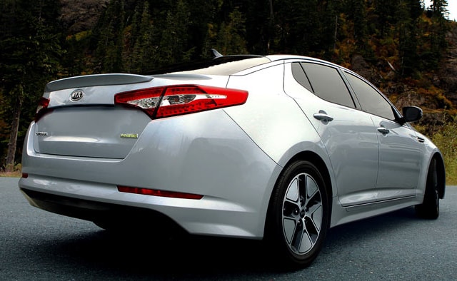 2013 KIA Optima Hybrid Premium Exterior Rear End