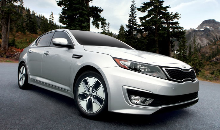 2013 KIA Optima Hybrid Premium Exterior Front End