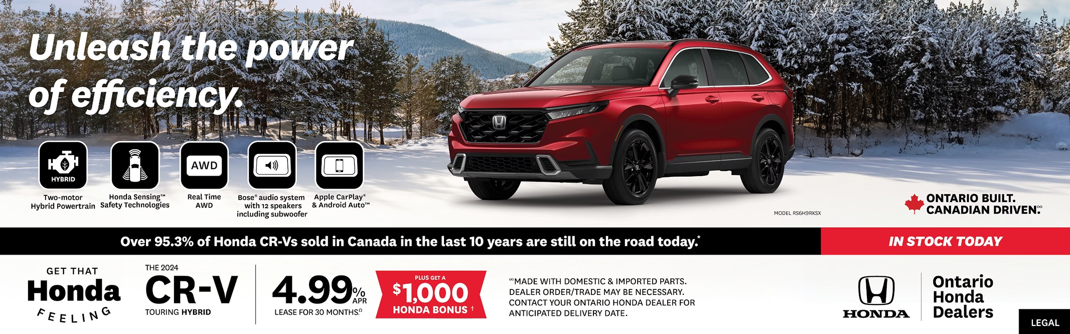 New Honda Specials Owen Sound Honda