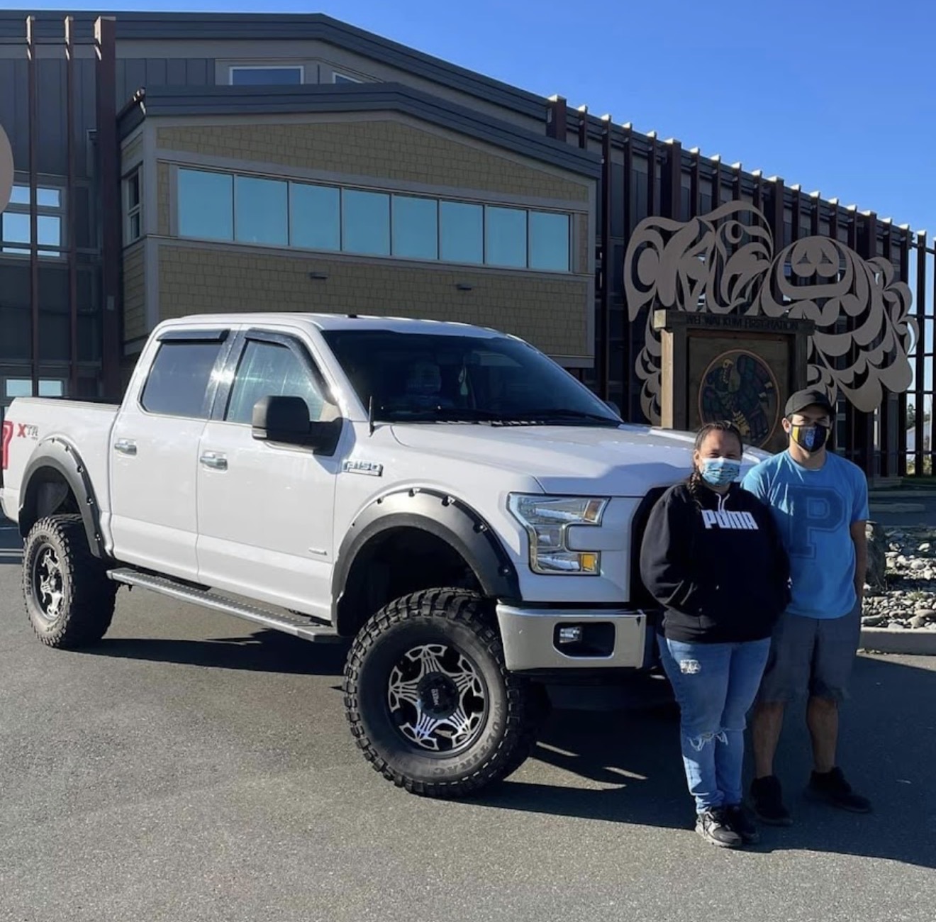 Customer Lifted Truck