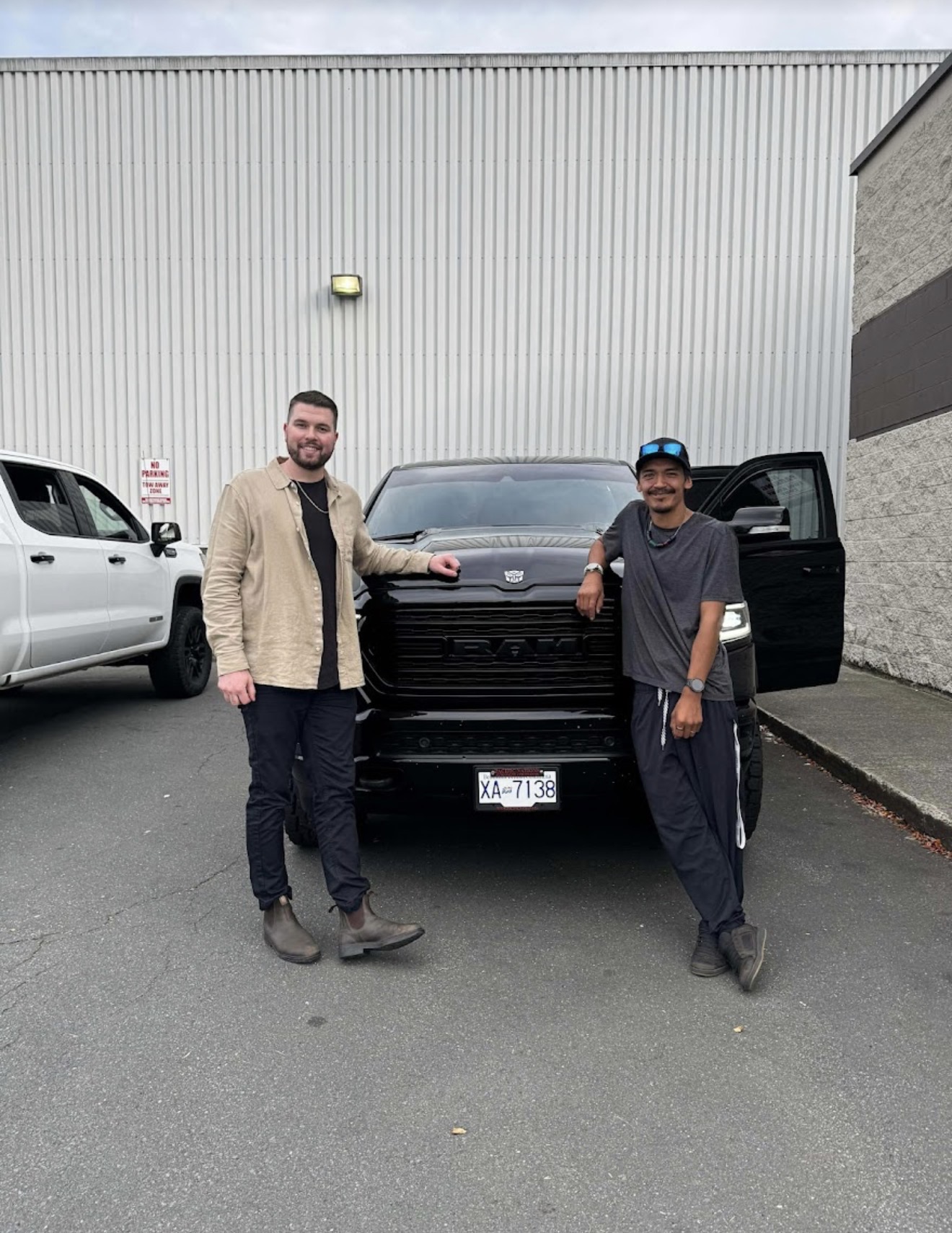 Customer Lifted Truck