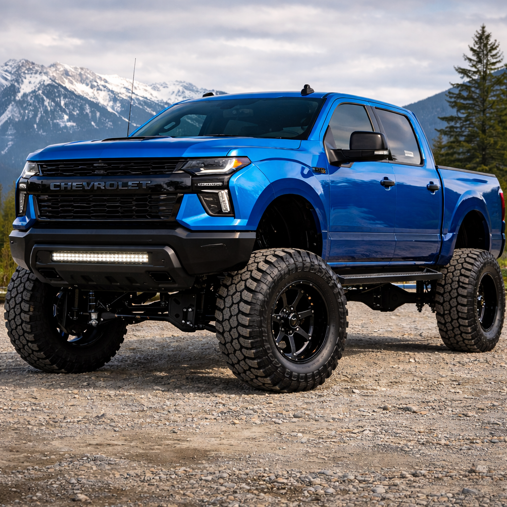Custom Lifted Chevy Silverado