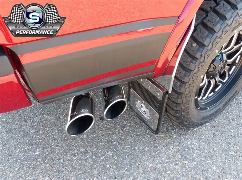 roush truck exhaust pipes