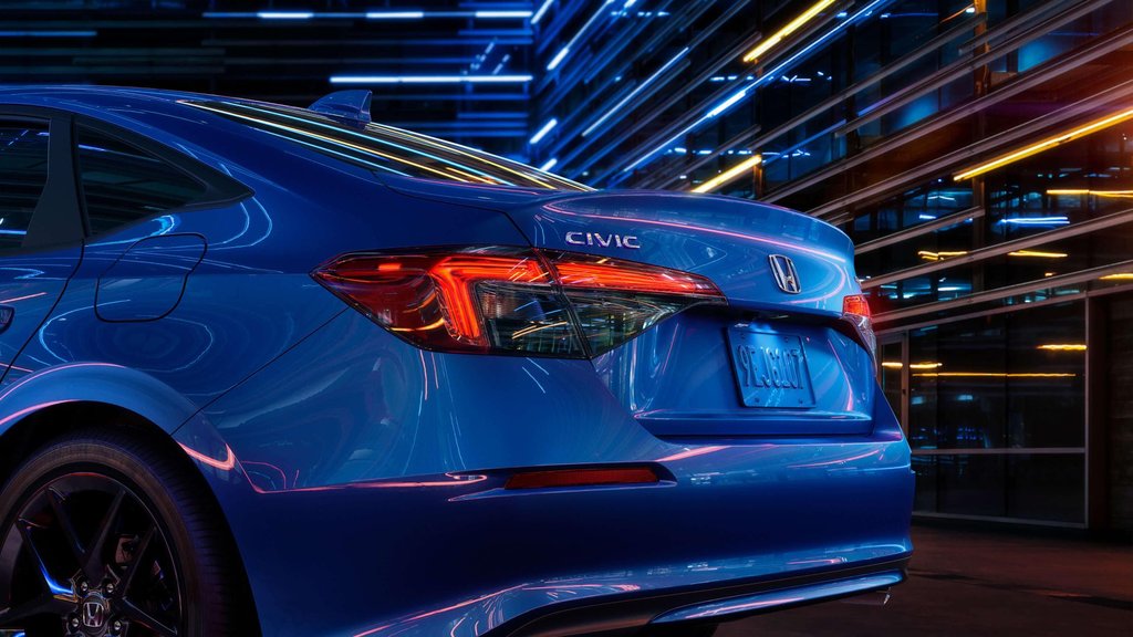 2022 Honda Civic exterior trunk