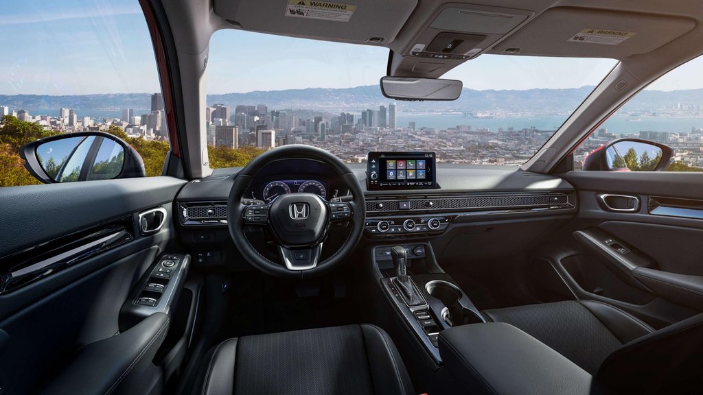2022 honda civic dashboard