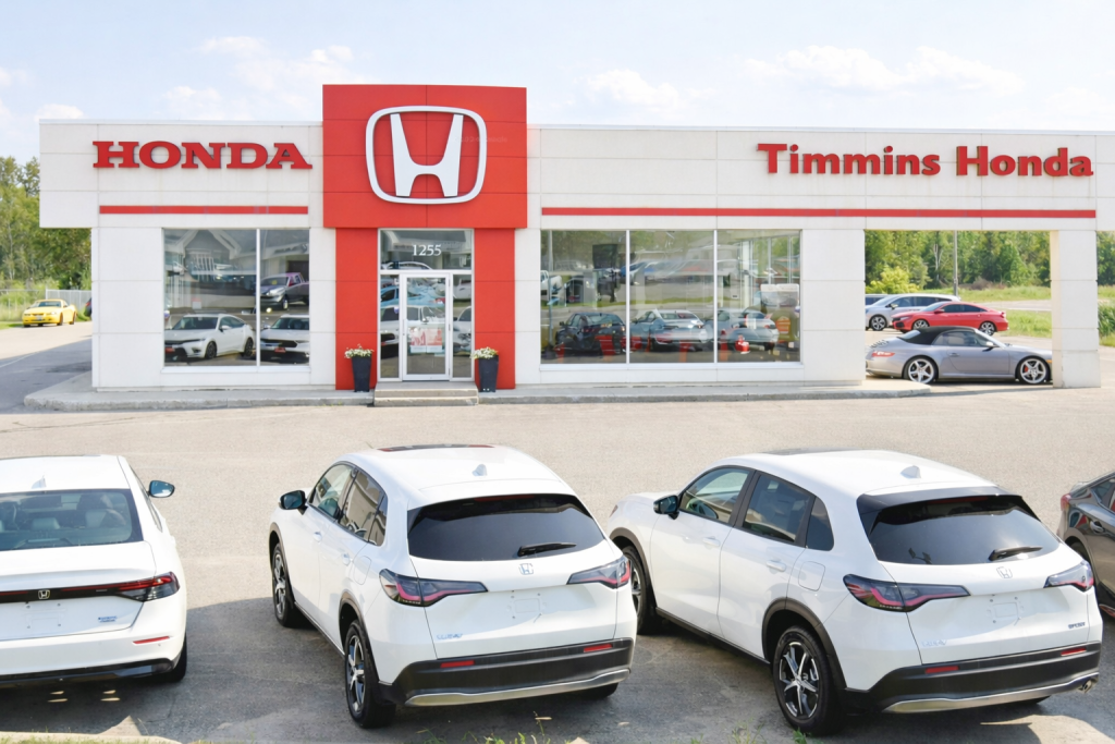 Timmins Honda Exterior Building