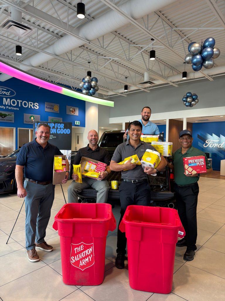 Watkin Motors Ford Vernon Local Food Drive