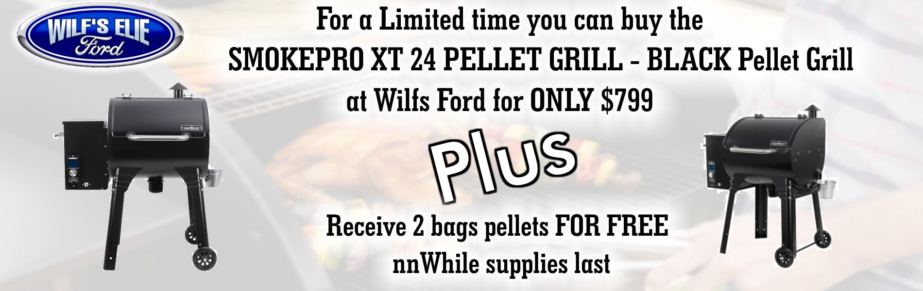 SmokePro XT 24 Pellet Grill for Sale Wilf's Elie Ford