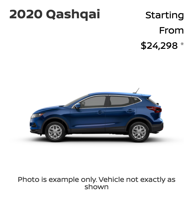 2020 Nissan Qashqai Side View