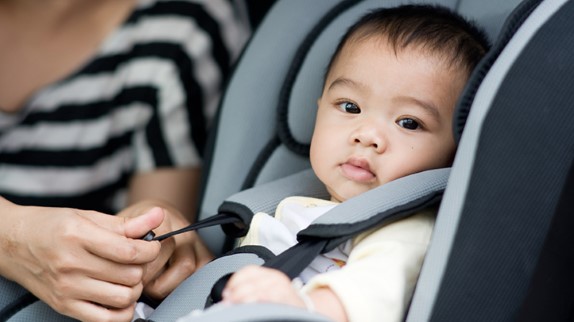 toddler in car seat