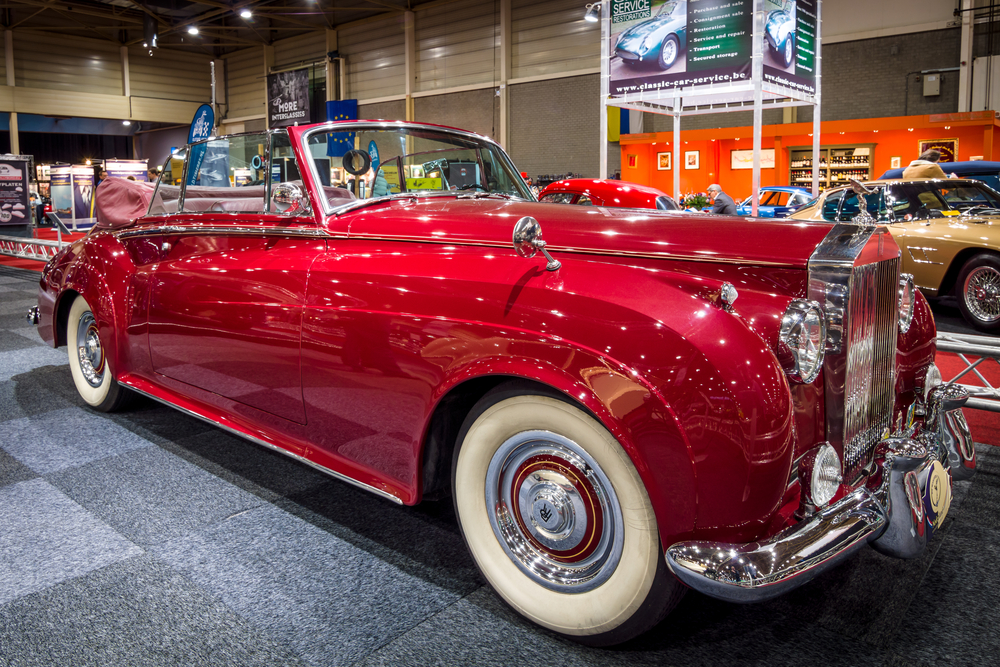 cherry red rolls royce