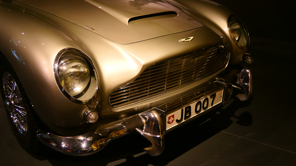 James bond's Aston Martin DB5