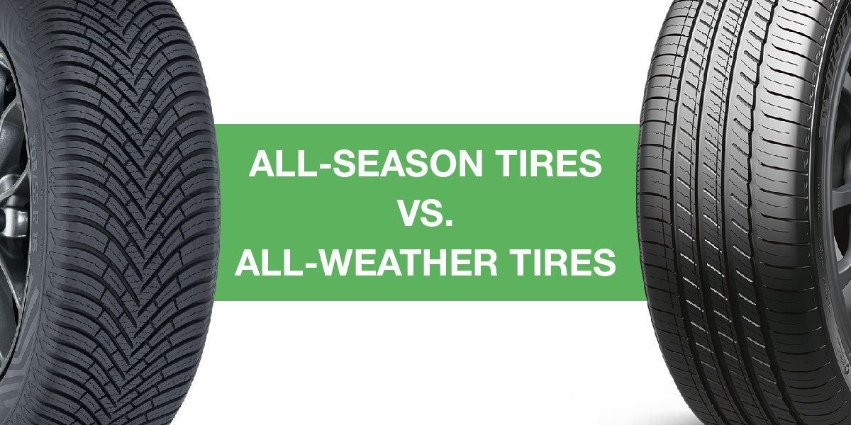 Winter vs All-Weather vs All-Season Tires