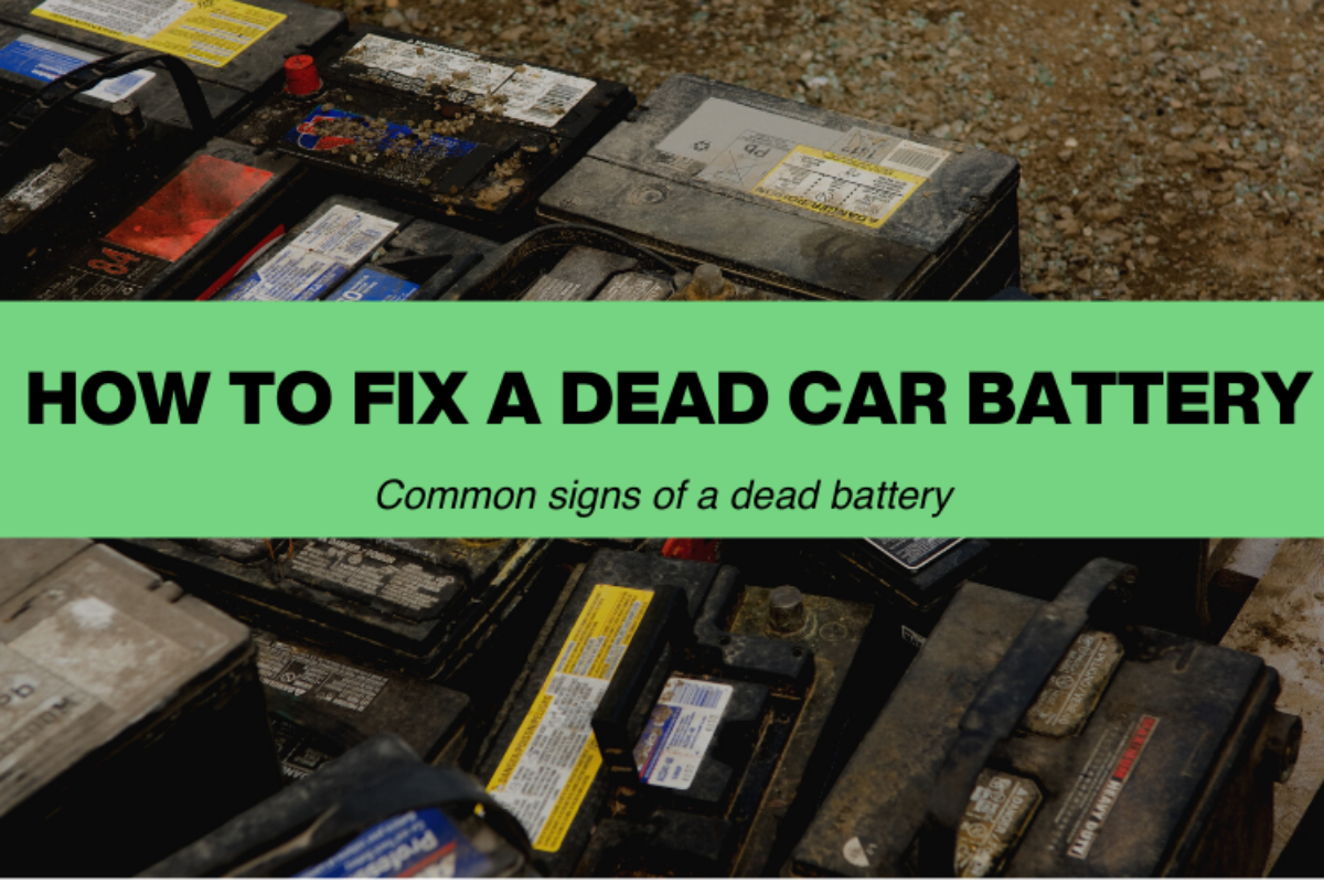 How to Fix a Dead Battery Car  